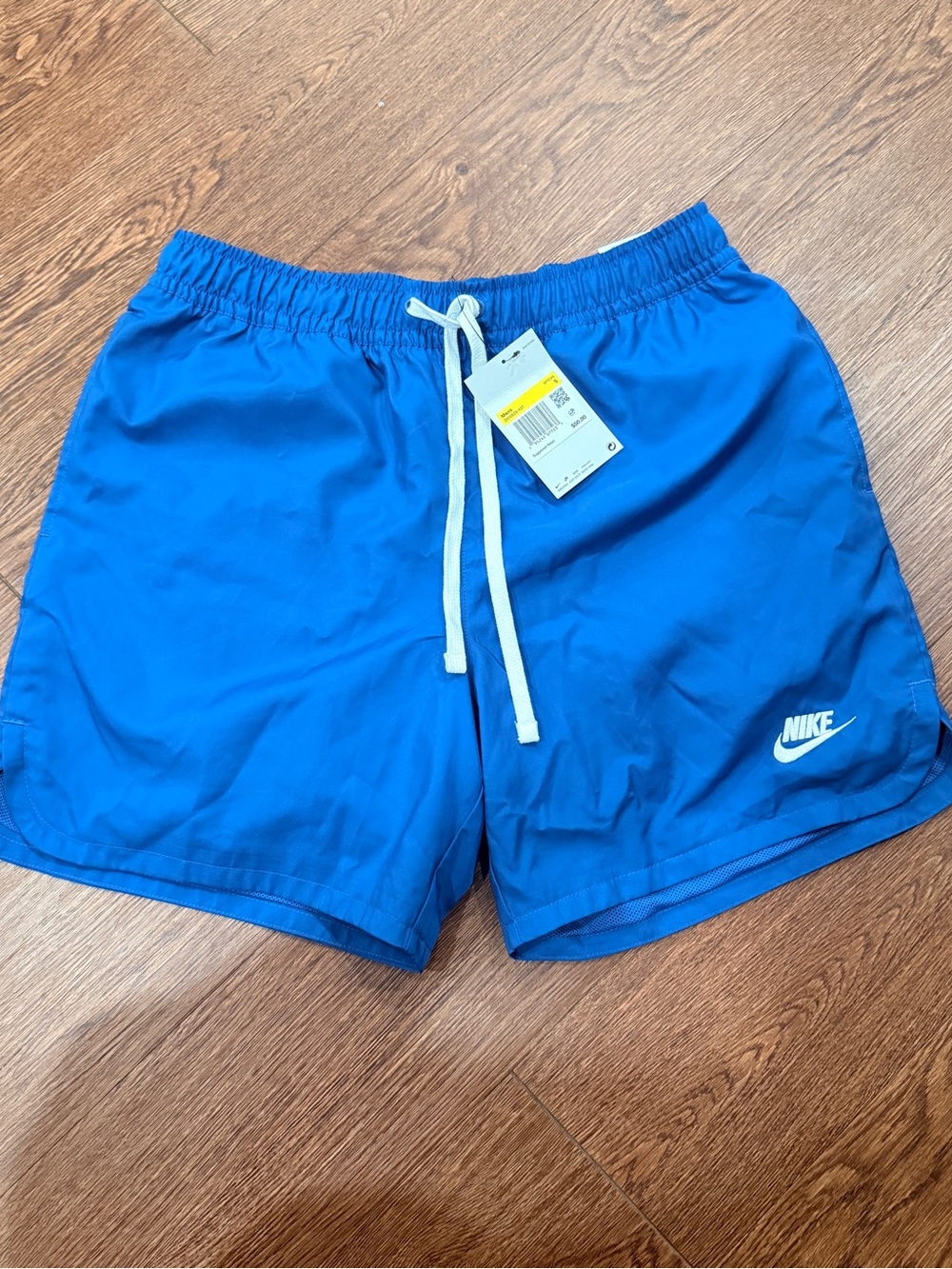 Nike Men's Royal Blue Athletic Drawstring Shorts